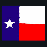 Texas Flag Pop Art Poster - American Staaten Print<br><div class="desc">USA Staaten Flags Digital Artworks - American Staatssymbole & Emblems - Flaggen von USA</div>