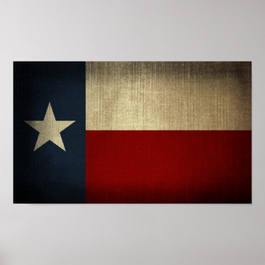 Texas Flag Poster (Vorne)