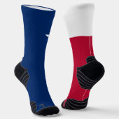 Texas Flag Proud Lone Star Staat Texan Socken (Gewinkelt)
