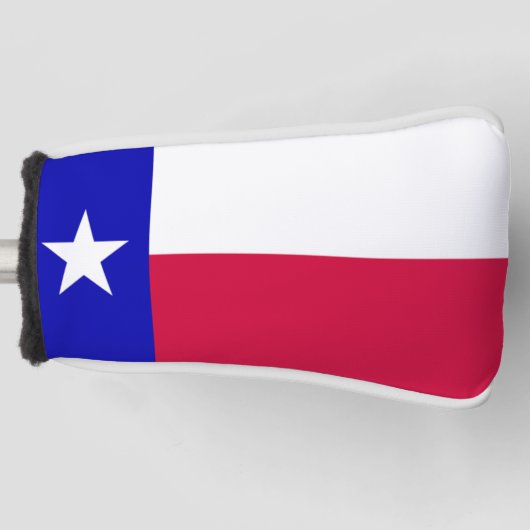Texas Flag Putter Cover Golf Headcover (Vorderseite)