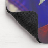 Texas Flag Rustic Lone Star Staat USA Mousepad (Ecke)