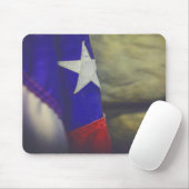 Texas Flag Rustic Lone Star Staat USA Mousepad (Mit Mouse)