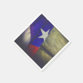 Texas Flag Rustic Lone Star Staat USA Serviette (Ecke)