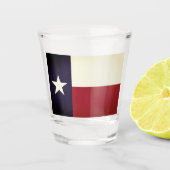 TEXAS-Flag - Schnapsglas (Vorderseite)