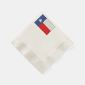 Texas Flag Sketch Serviette (Ecke)