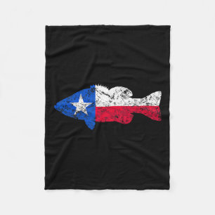 Texas Flag Smallmouth by Fishing Fleecedecke