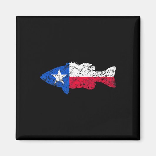 Texas Flag Smallmouth by Fishing Magnet (Vorne)
