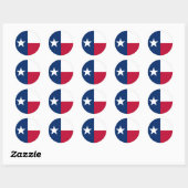Texas Flag Sticker (Blatt)