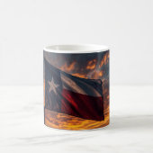 Texas Flag Sunset Mug - Patriotic Coffee Cup Kaffeetasse (Mittel)