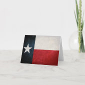 Texas Flag; Texan; Karte (Vorderseite)