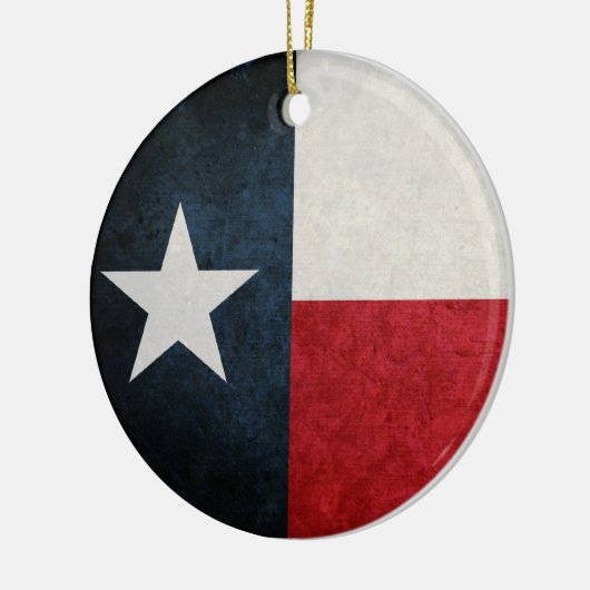 Texas Flag; Texan; Keramikornament (Links)