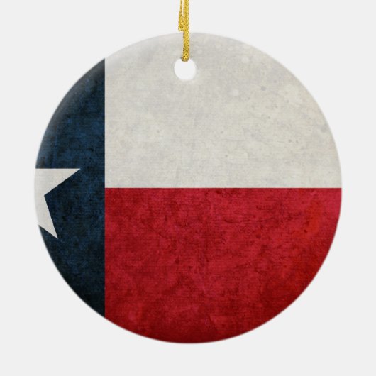 Texas Flag; Texan; Keramikornament (Hinten)