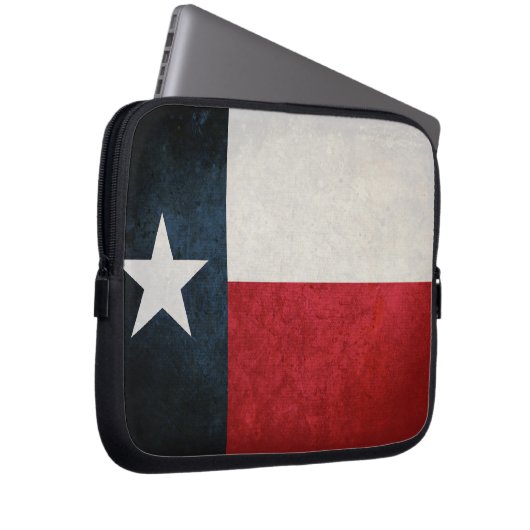 Texas Flag; Texan; Laptopschutzhülle (Vorne Rechts)