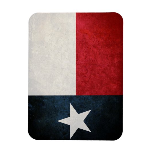 Texas Flag; Texan; Magnet (Vertikal)