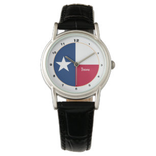 Texas Flag & Texas fashion USA /design watch Armbanduhr