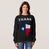 Texas Flag Texas Staat Sweatshirt (Vorne ganz)