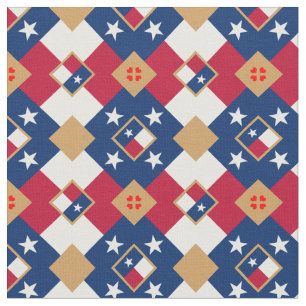 Texas Flag & Texas Trendy Fabric / mode USA Stoff