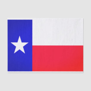 Texas Flag Tissue Paper Seidenpapier