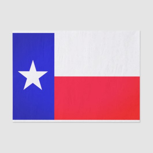 Texas Flag Tissue Paper Seidenpapier (Vorderseite)