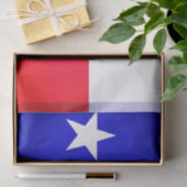 Texas Flag Tissue Paper Seidenpapier (Geschenk)