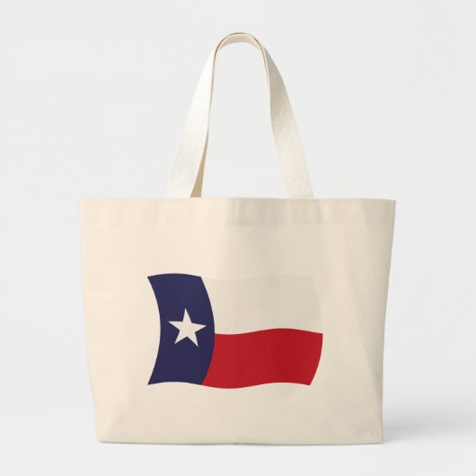 Texas-Flag-Tragetasche Jumbo Stoffbeutel (Vorne)