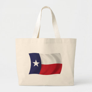 Texas-Flag-Tragetasche Jumbo Stoffbeutel