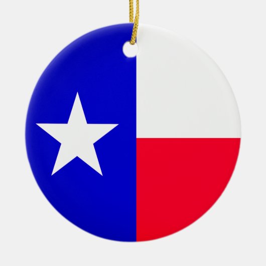 Texas Flag und Staat Siegel Ornament (Vorne)