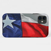 Texas Flag Wave Red White and Blue Case-Mate iPhone Hülle (Rückseite (Horizontal))