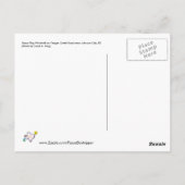 Texas Flag Windmill near Johnson City, TX Postkarte (Rückseite)