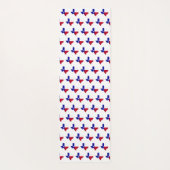 Texas Flag Yoga Mat Yogamatte (Rückseite)