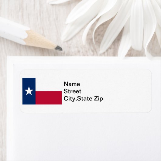 Texas-Flagge (Insitu)