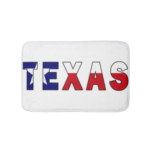 Texas-Flagge Badematte