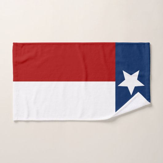 Texas-Flagge Badhandtuch Set (Handtuch)