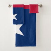 Texas-Flagge Badhandtuch Set (Insitu)