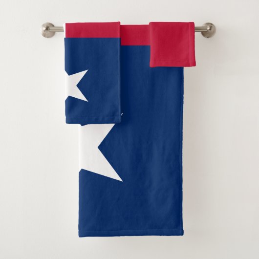 Texas-Flagge Badhandtuch Set (Insitu)