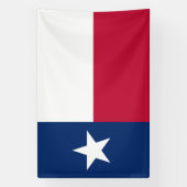 Texas-Flagge Banner (Vertikal)