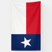 TEXAS-Flagge - Banner (Vertikal)