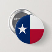 Texas-Flagge Button (Vorne & Hinten)