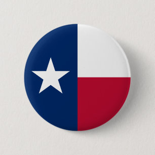 Texas-Flagge Button
