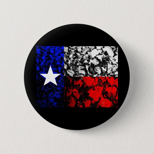 Texas-Flagge Button (Vorderseite)