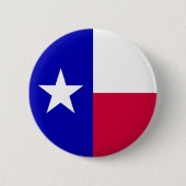 Texas-Flagge Button (Vorderseite)
