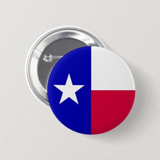 Texas-Flagge Button (Vorne & Hinten)