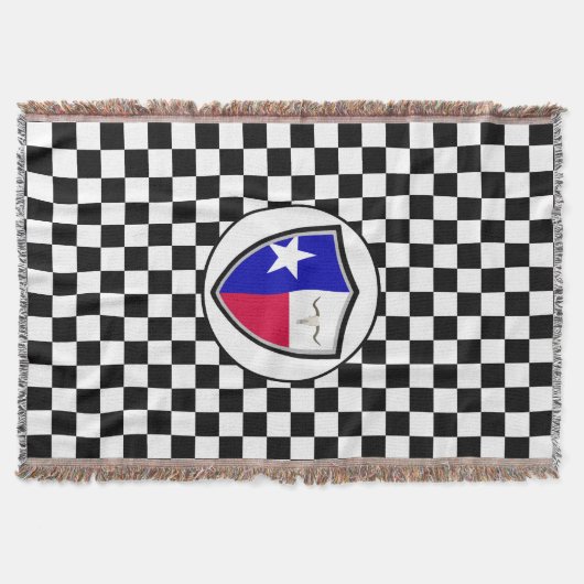 Texas-Flagge Decke (Vorderseite)