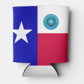 Texas-Flagge Dosenkühler (Vorderseite)