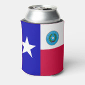 Texas-Flagge Dosenkühler (Kanne Rückseite)