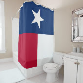 Texas-Flagge Duschvorhang (Beispiel)
