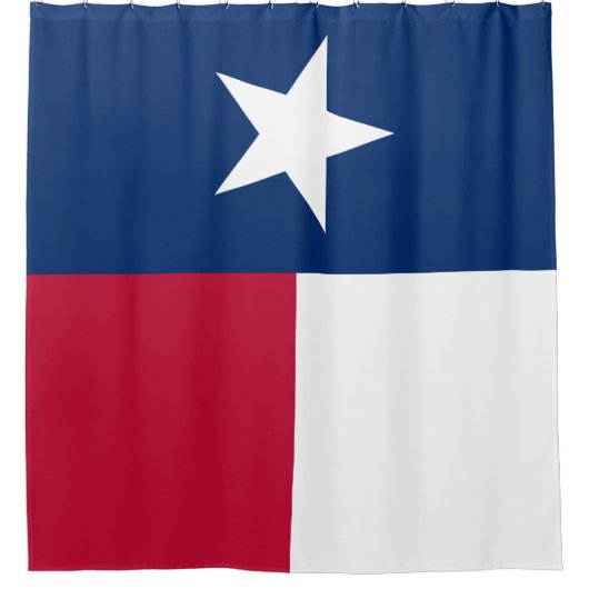 Texas-Flagge Duschvorhang (Vorderseite)