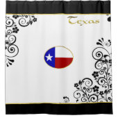 Texas-Flagge Duschvorhang (Vorderseite)