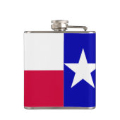Texas-Flagge Flachmann (Rückseite)