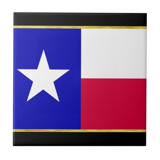 Texas-Flagge Fliese (Vorderseite)